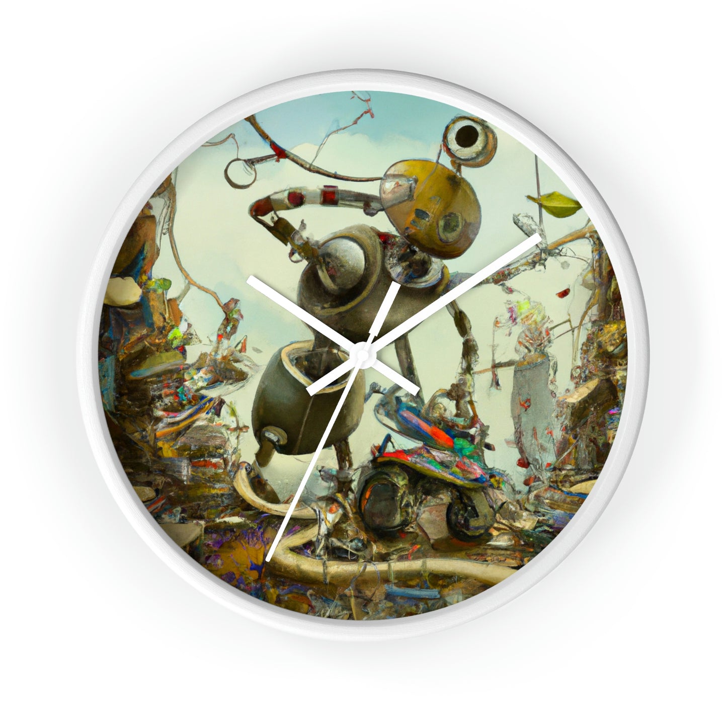 Robot Rejuvenates the Wilds - The Alien Wall Clock