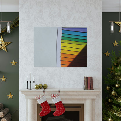 'The Colors of Joy: A Rainbow of Happiness' - Canvas