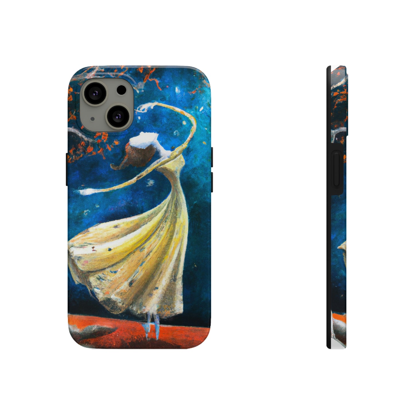 "A Starlight Ballerina" - Die Alien Tough Phone Cases