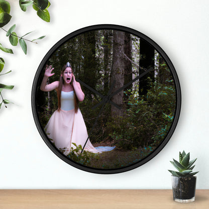 Lost Princess and the Dense Forest Tiara - The Alien Wall Clock