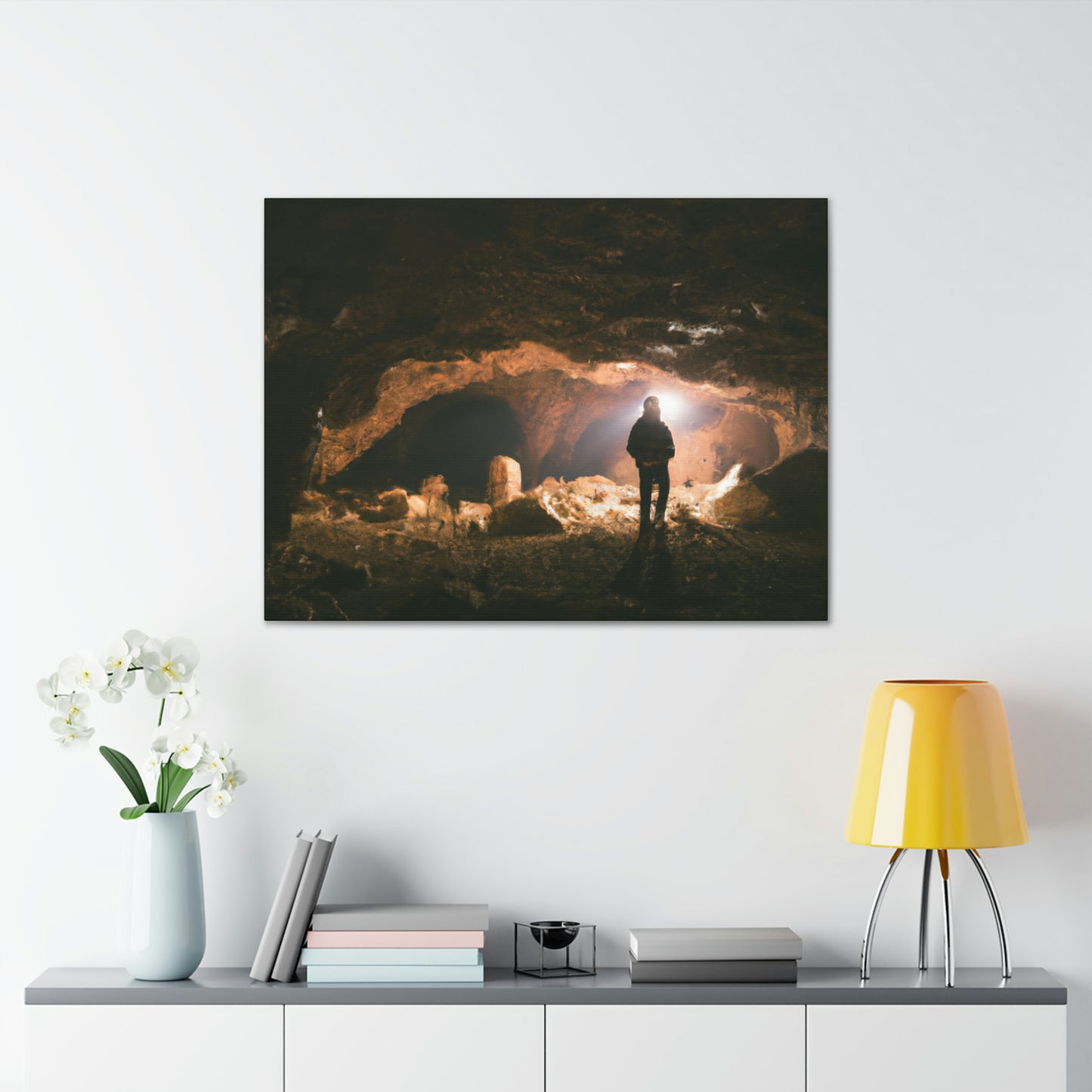 "A Journey into the Unknown: Exploring a Mysterious Underground Cave" - The Alien Canva