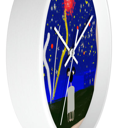 "A Spark of Solitude" - The Alien Wall Clock