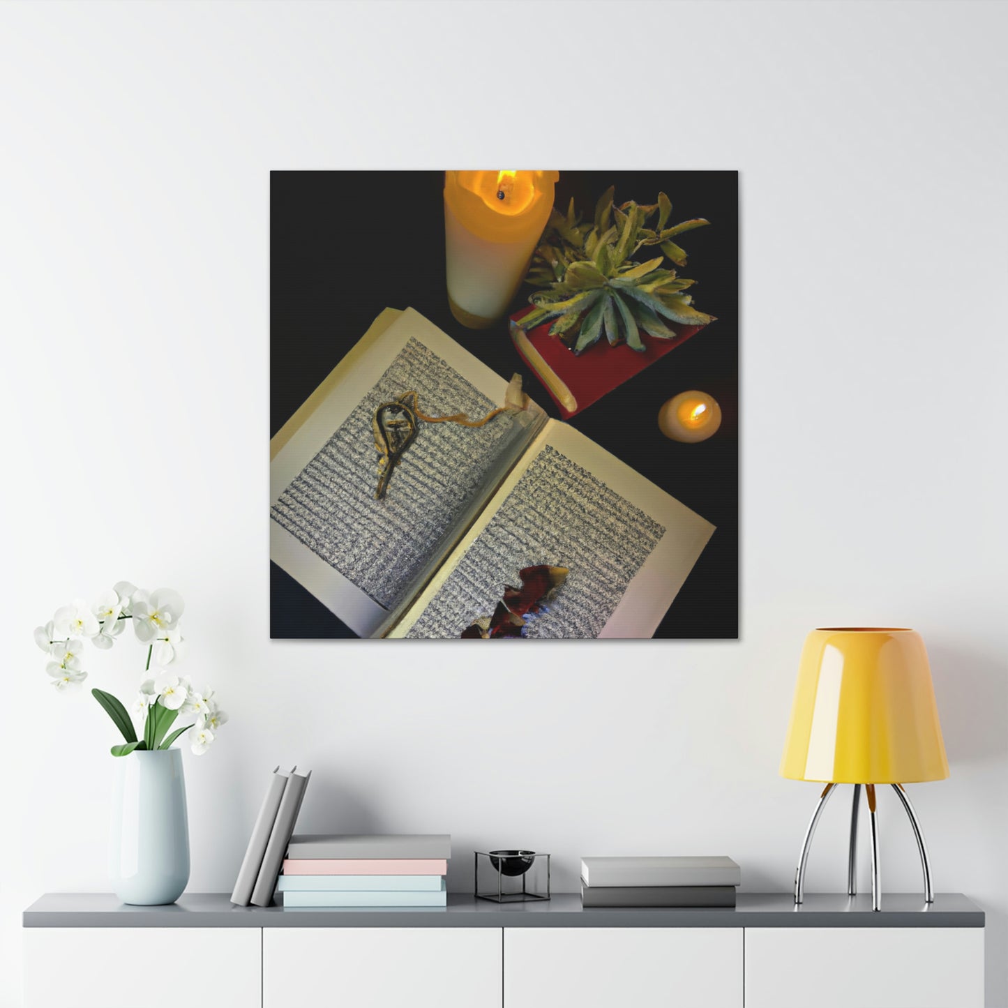 "Found Art: Exploring Classic Literature" - Canvas