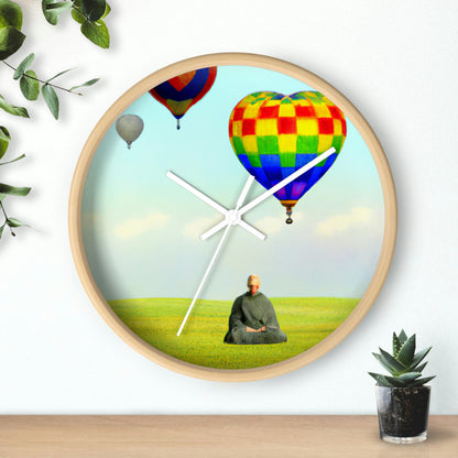 "Finding Stillness in the Sky" - The Alien Wall Clock