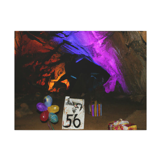 "A Mind-Bending Birthday Bash in a Cave" - The Alien Canva