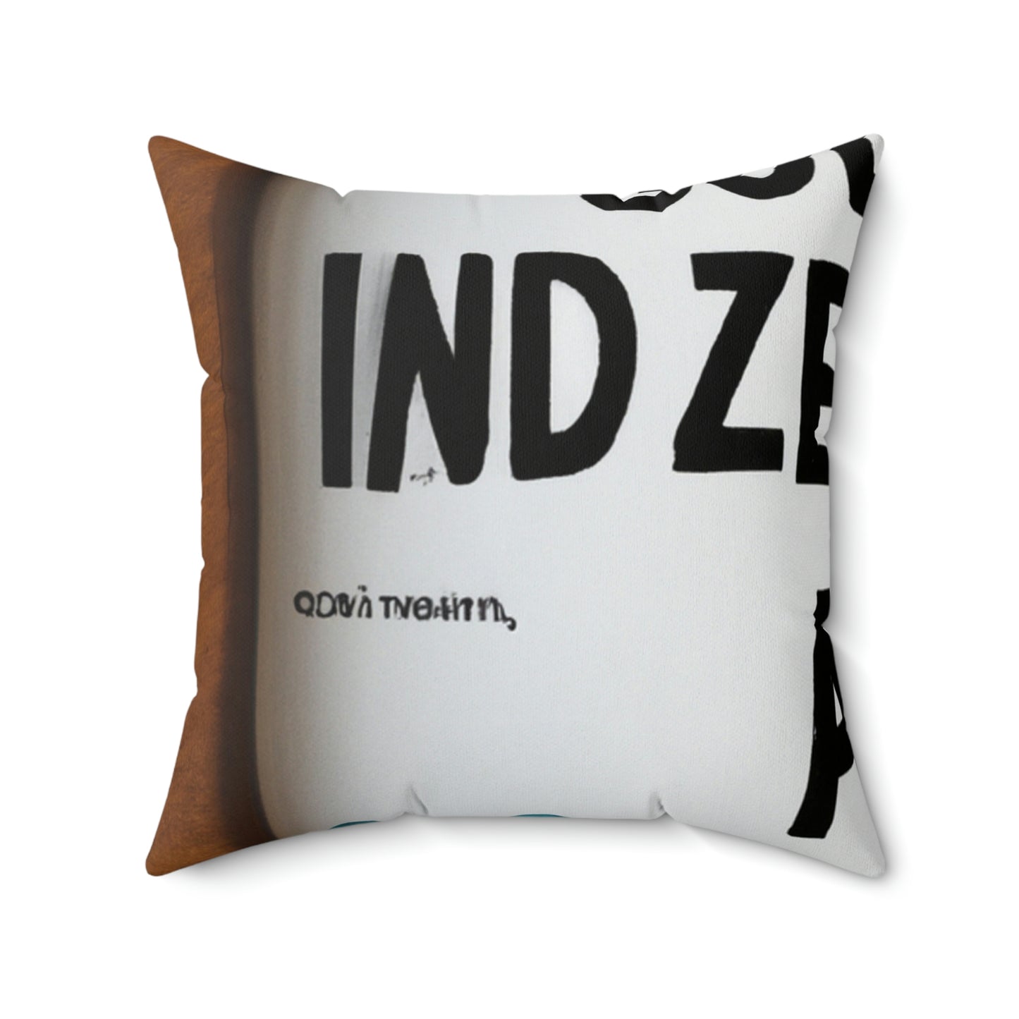 "Unlock Your Hidden Talents: A Creative Zine" - The Alien Square Pillow