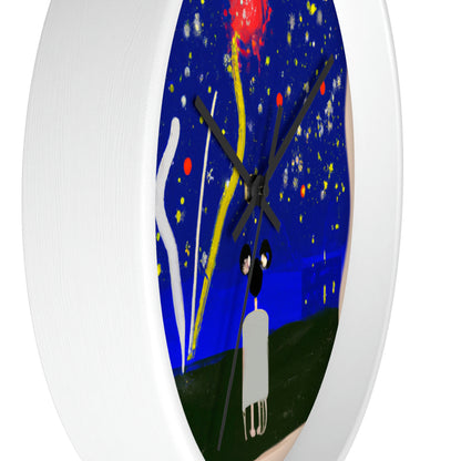 "A Spark of Solitude" - The Alien Wall Clock