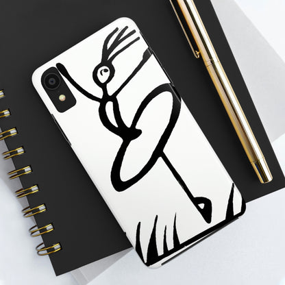 „Ballet on a Blade: A Ballerina's Spin“ – The Alien Tough Phone Cases