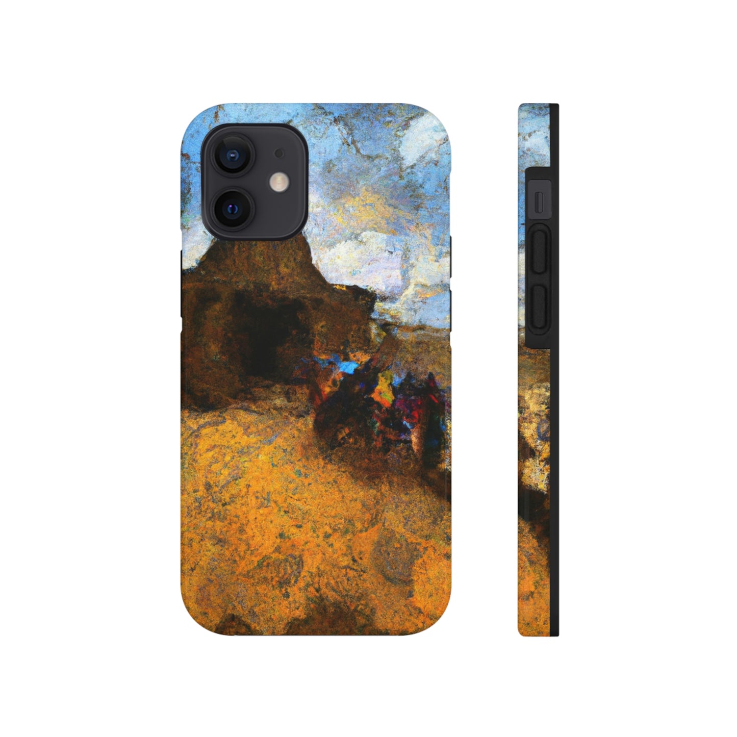 "Dusty Pilgrims at the Forgotten Shrine" - The Alien Tough Phone Cases