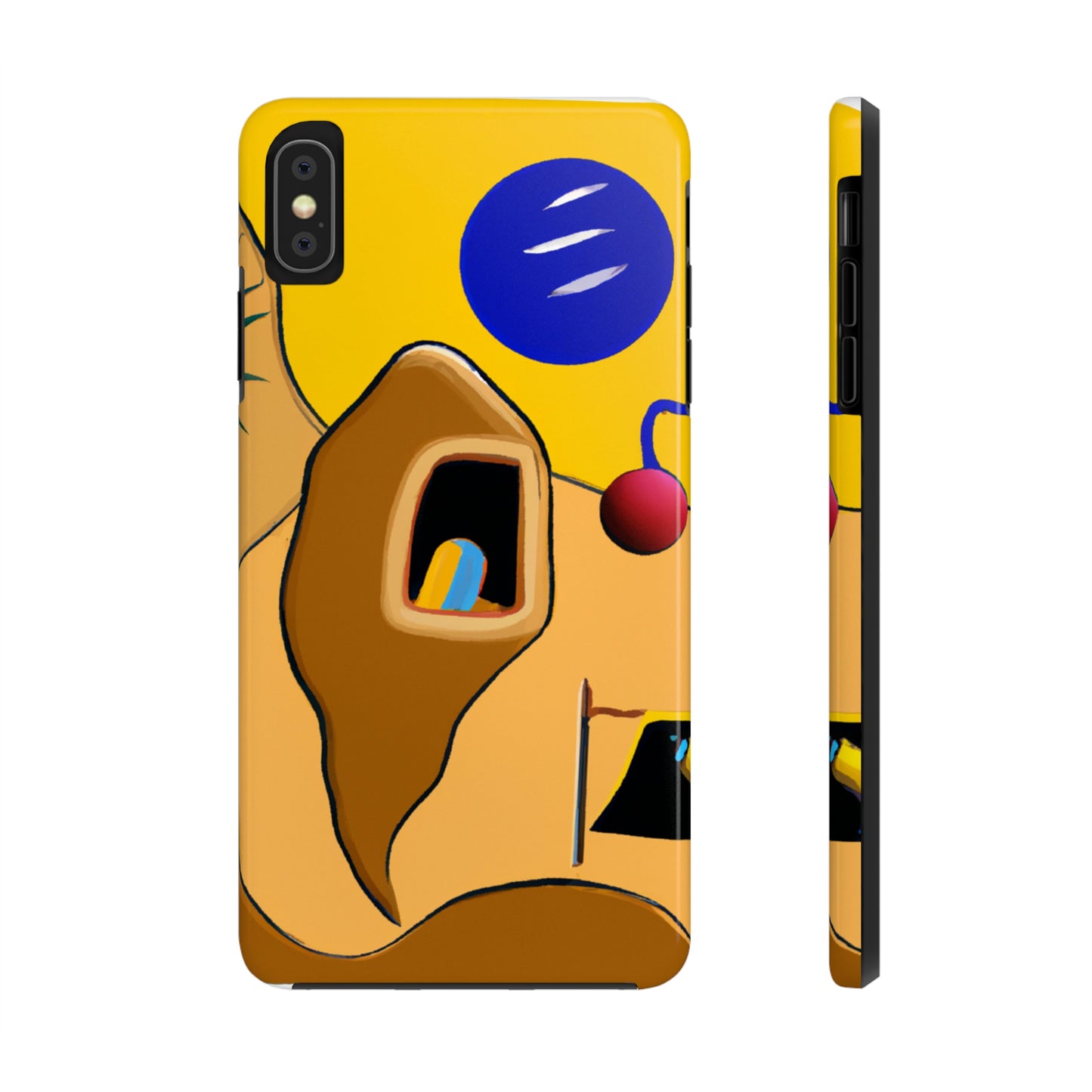 "Desert Mirage: The Forgotten Oasis" - The Alien Tough Phone Cases