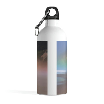 "A Painted Reflection of Solitude" - The Alien Stainless Steel Water Bottle