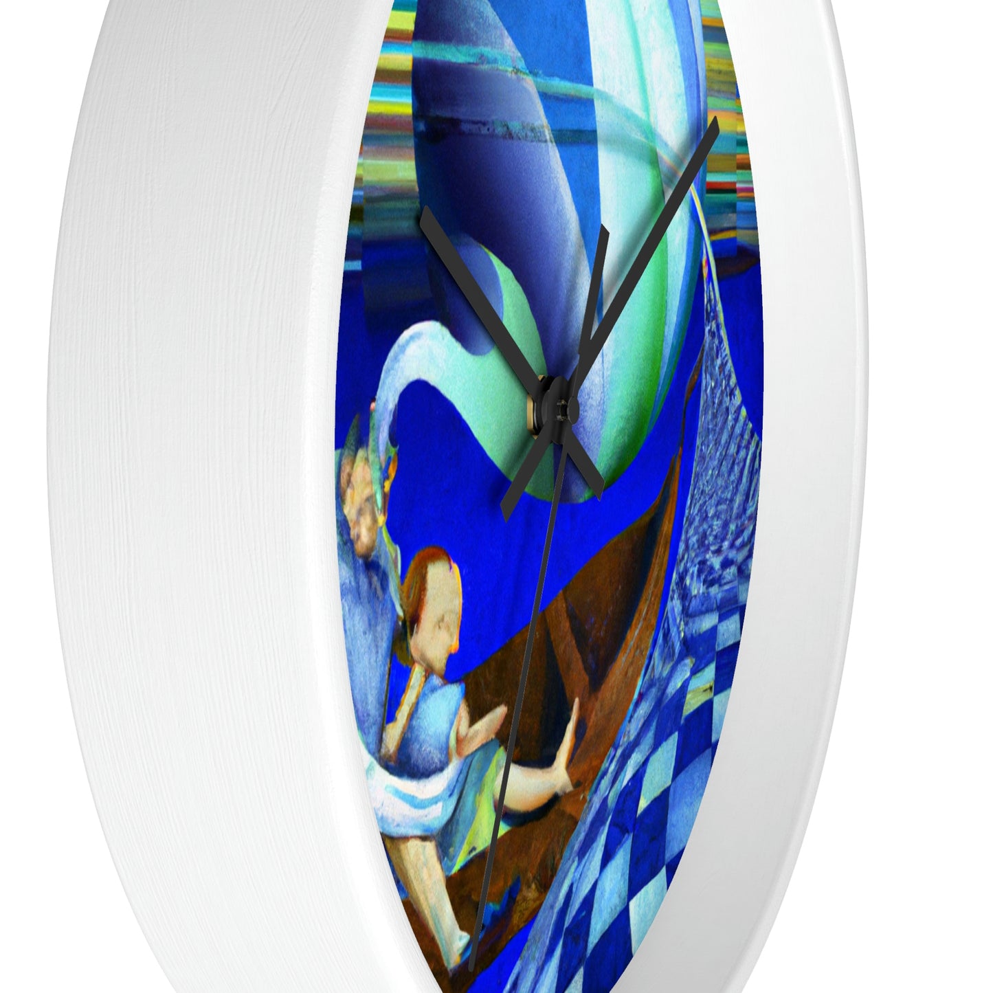 "Drifting: A Father and Son's Voyage Through Life" - The Alien Wall Clock