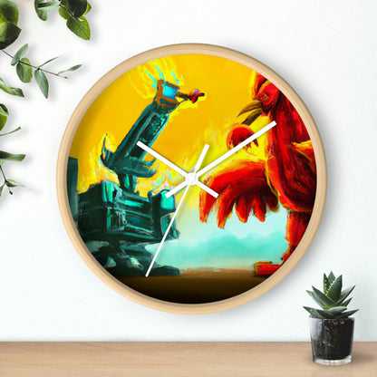 "The Mechanical Menace of the Fire-Breathing Chicken" - The Alien Wall Clock