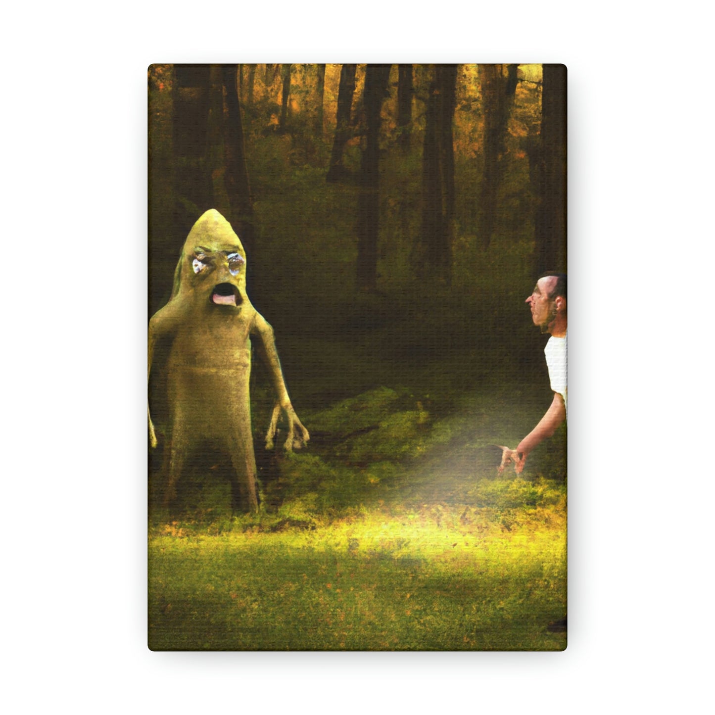 "El regalo inesperado del bosque" - The Alien Canva