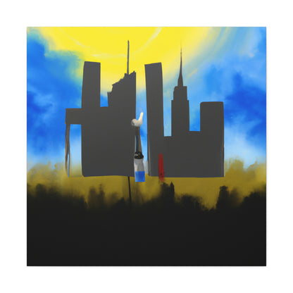 "Cityscapes in a Changing Climate" - Canvas