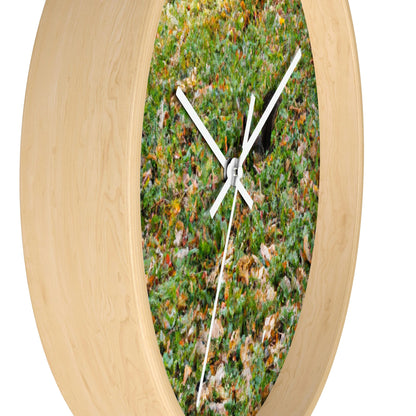 "The Final Harvest: The Squirrel's Desperate Search" - The Alien Wall Clock