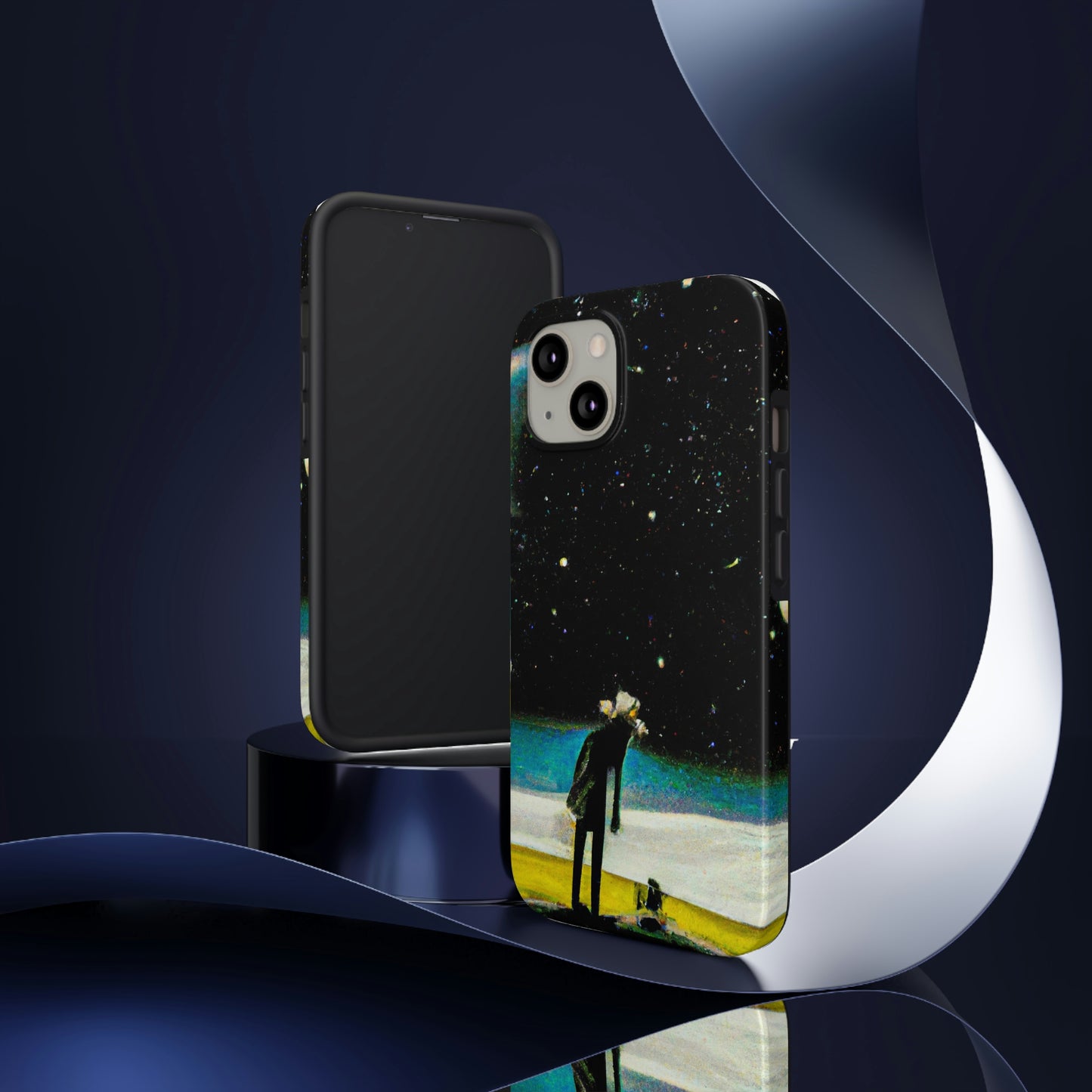 "A Lost Soul Connected to the Heavens" - The Alien Tough Phone Cases