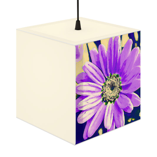 Purple Petals Popping: Create an Eye-Catching Daisy-Rose Fusion - The Alien Light Cube Lamp