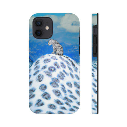 "Perca solitaria del leopardo de las nieves" - Las fundas para teléfonos Alien Tough