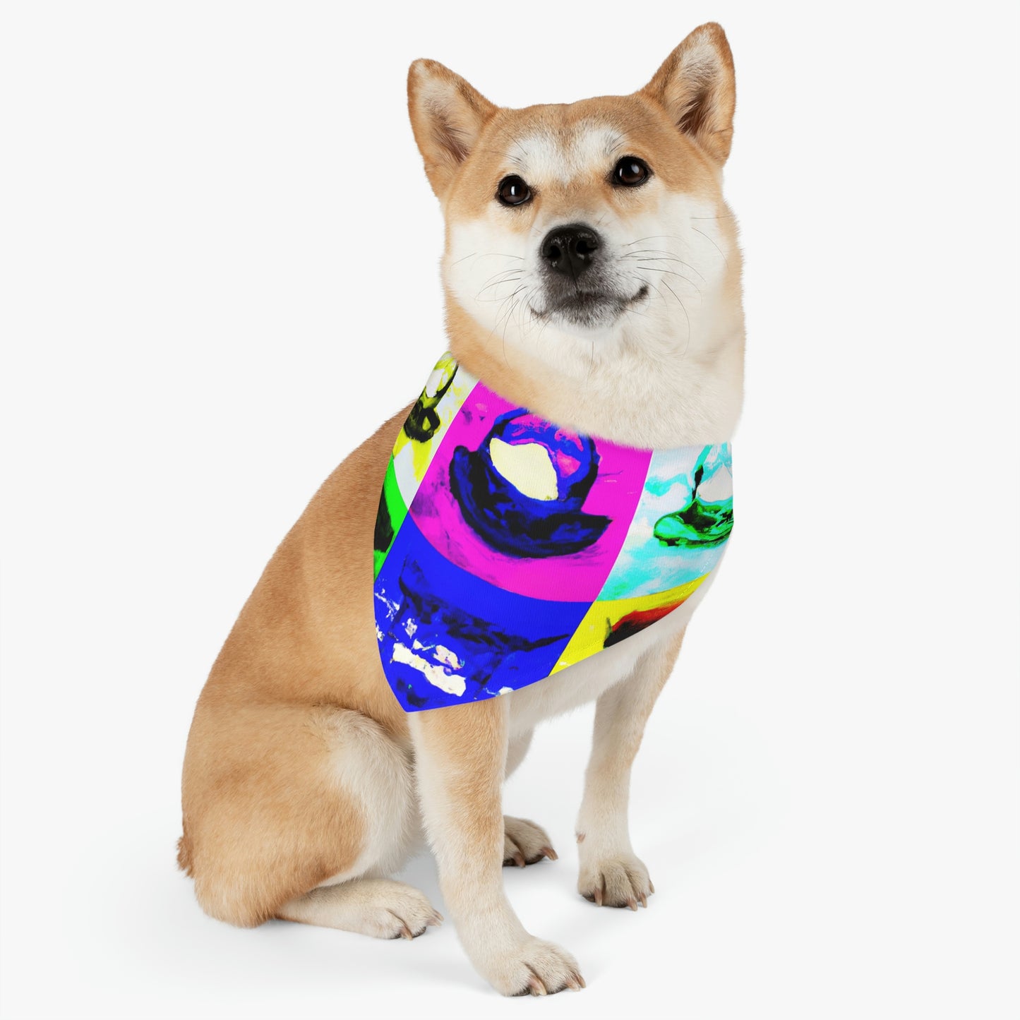 "Frozen in Time" - The Alien Pet Bandana Collar