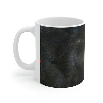 "A Lonely Flicker in the Darkness" - Taza de cerámica The Alien 11 oz