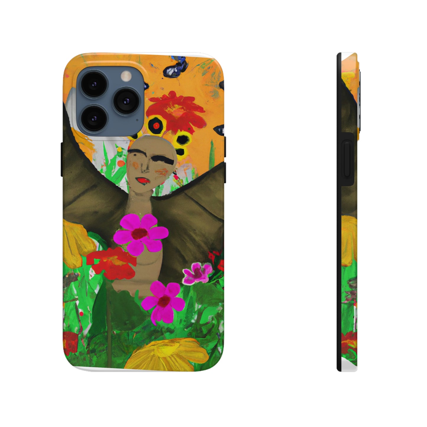 "Butterfly Ballet in the Wildflower Meadow" - The Alien Tough Phone Cases