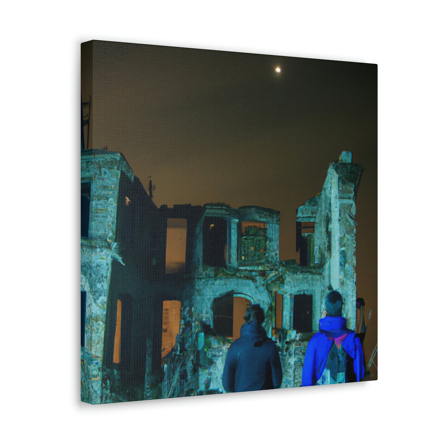 "The Haunted Castle on a Winter's Eve" - The Alien Canva