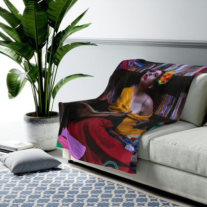 The Lost Library of the Magisters' Attic. - The Alien Velveteen Plush Blanket