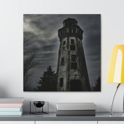 Der finstere Leuchtturm - The Alien Canva