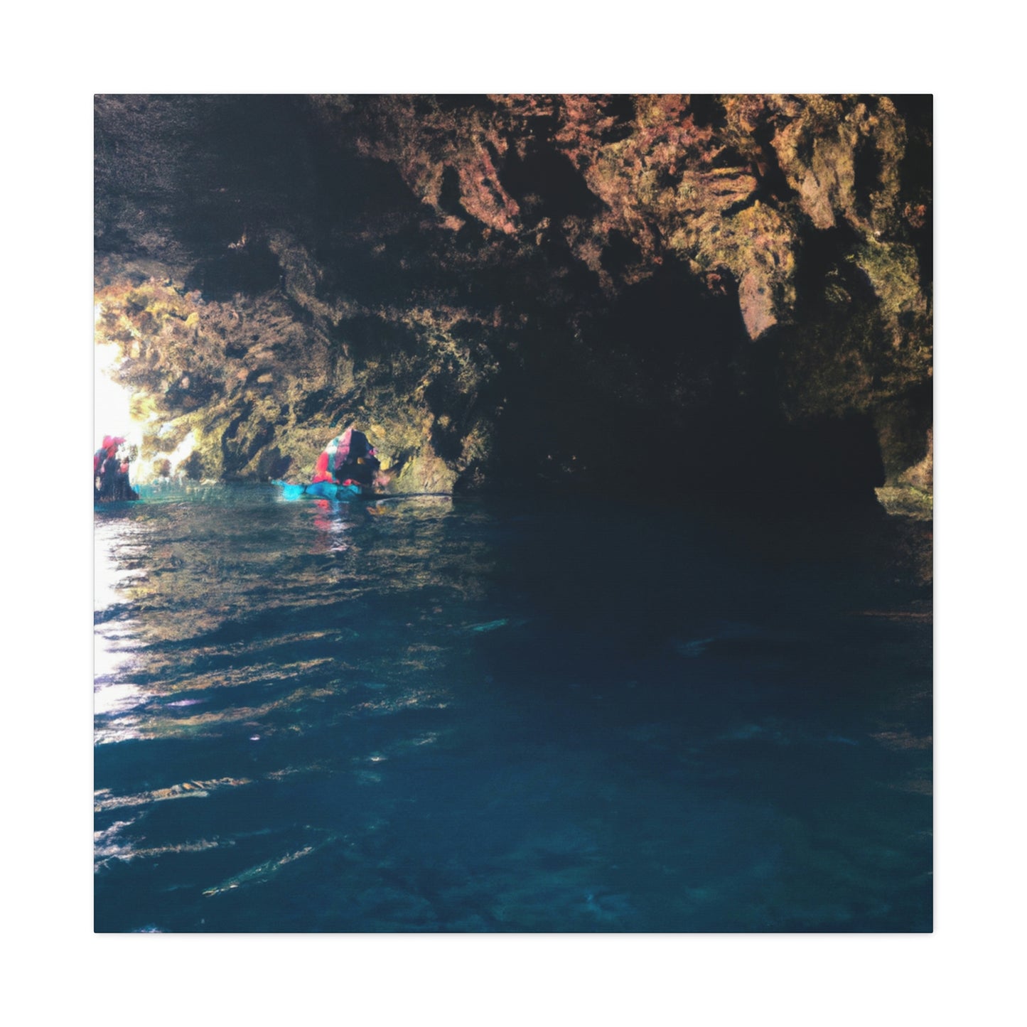 Las profundidades de buceo de la cueva oceánica - The Alien Canva