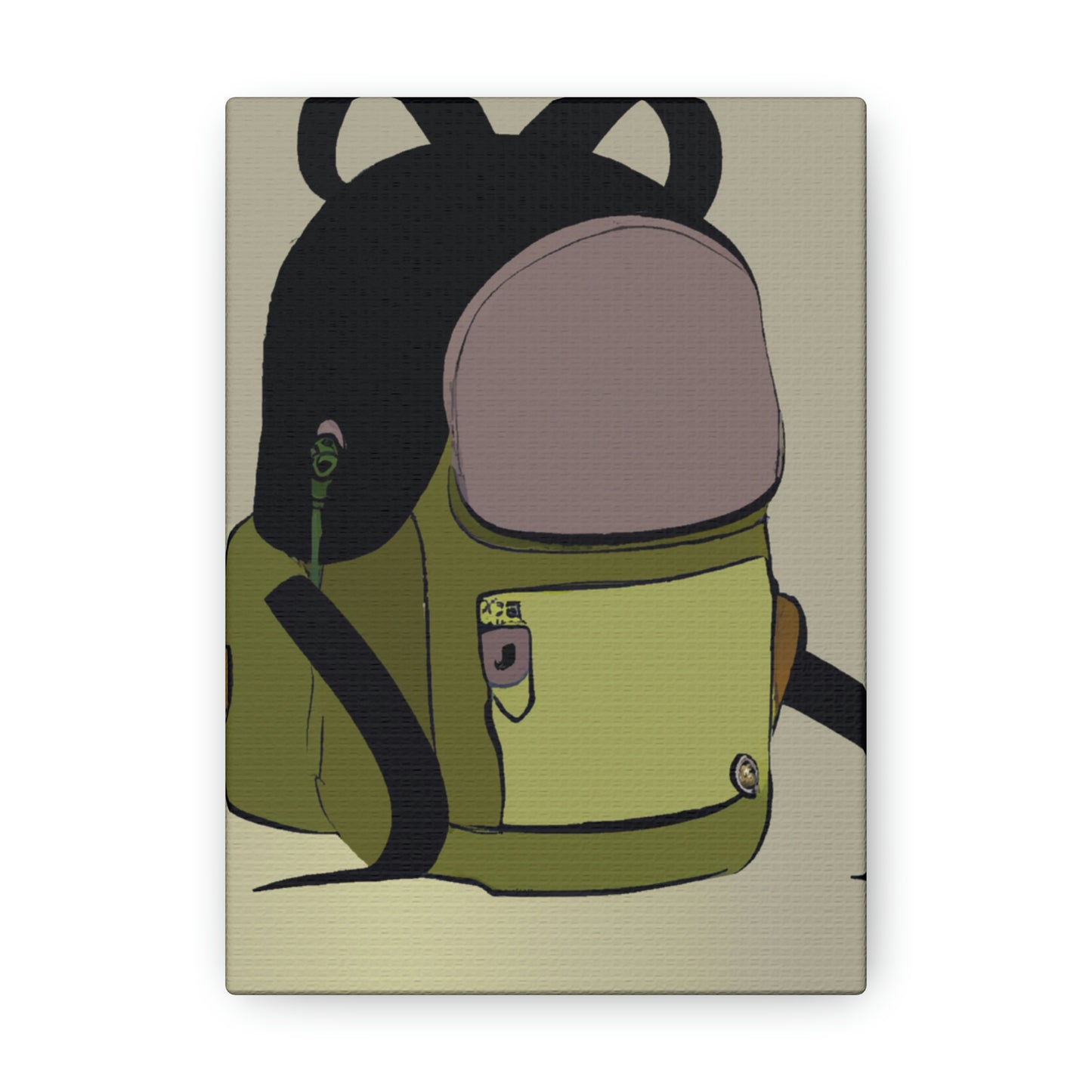 "Backpack with a Personality" - The Alien Canva