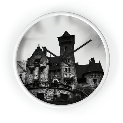 "Castle of Mystifying Secrets: A Haunted Adventure" - The Alien Wall Clock