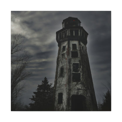 The Sinister Lighthouse - The Alien Canva