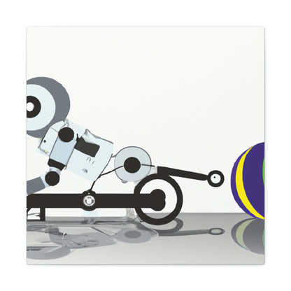 Robot Rebounders - The Alien Canva