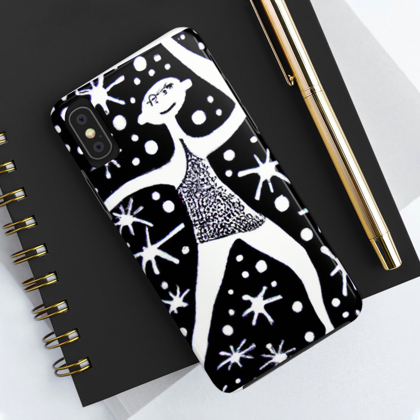 „Dancing Among the Galactic Light“ – The Alien Tough Phone Cases