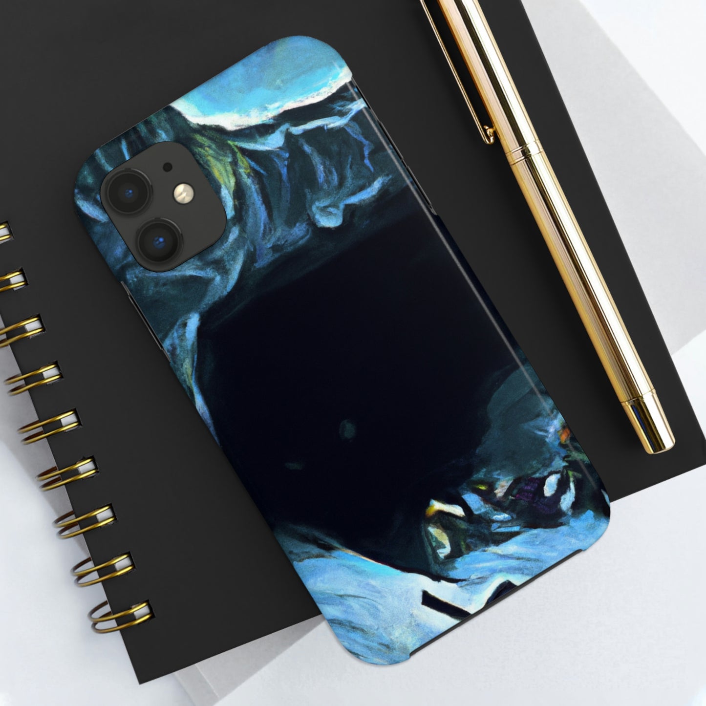 "Escape from the Icy Depths" - The Alien Tough Phone Cases