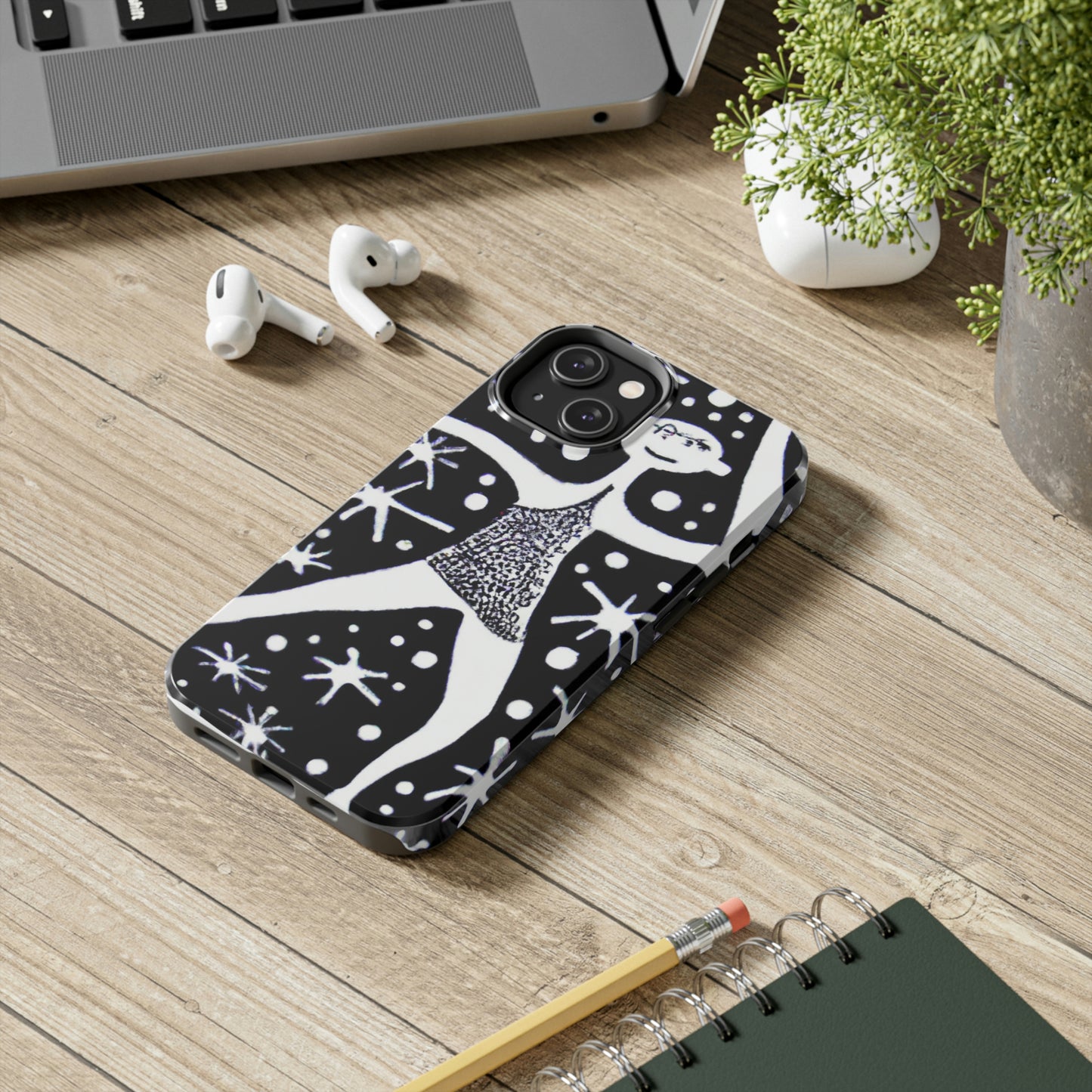 "Dancing Among the Galactic Light" - The Alien Tough Phone Cases