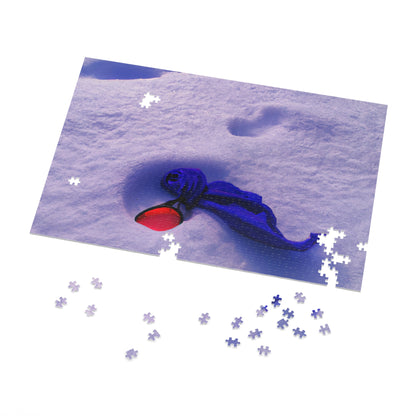 "Buried in the Snow: A Vivid Memory" - The Alien Jigsaw Puzzle