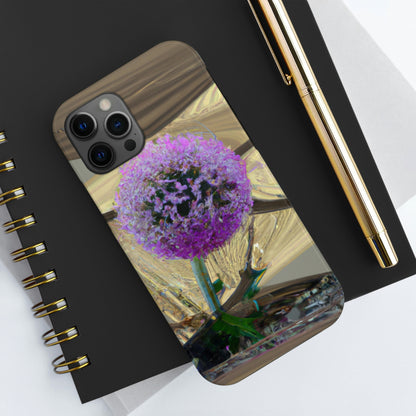 „A Blooming Miracle: Beauty in Chaos“ – The Alien Tough Phone Cases