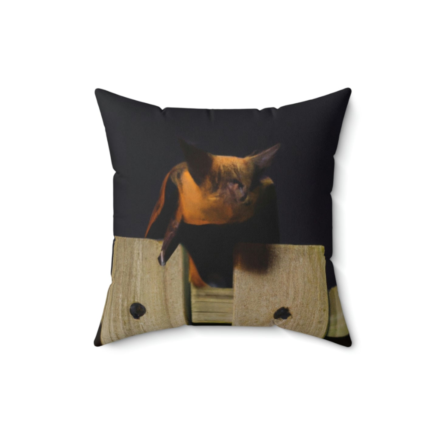 "Ein stiller Beobachter" - Das Alien Square Pillow