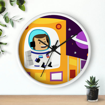 "A Voyage of Celestial Smiles" - The Alien Wall Clock