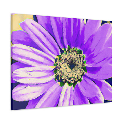 Purple Petals Popping: Create an Eye-Catching Daisy-Rose Fusion - The Alien Canva