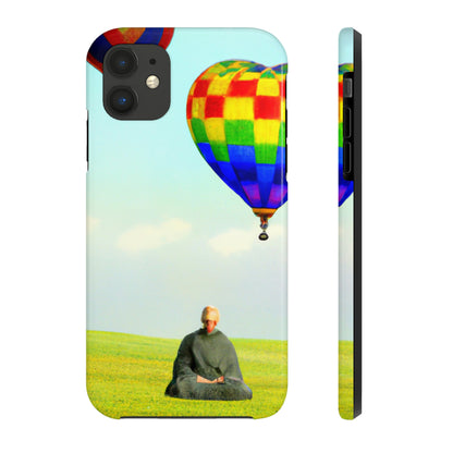 "Finding Stillness in the Sky" - The Alien Tough Phone Cases