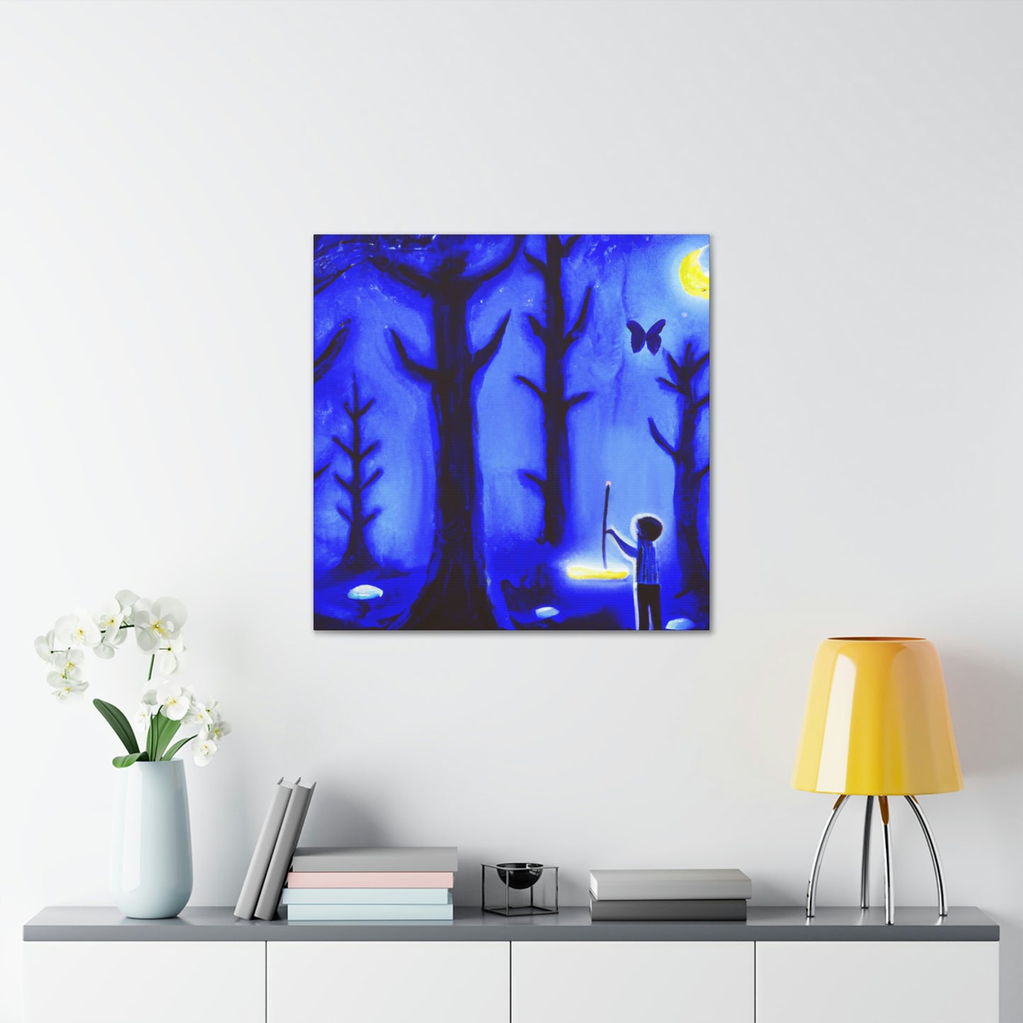 "A Journey Through the Moonlit Forest" - The Alien Canva