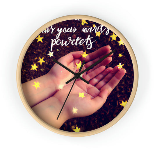 "A Starry Wish in My Pocket" - The Alien Wall Clock