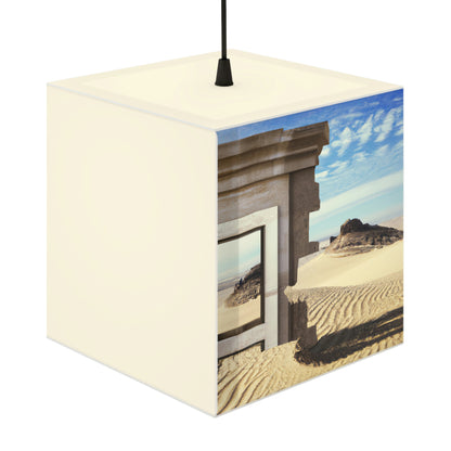 "Lost in the Sands: Discovering the Ancient Temple" - The Alien Light Cube Lamp