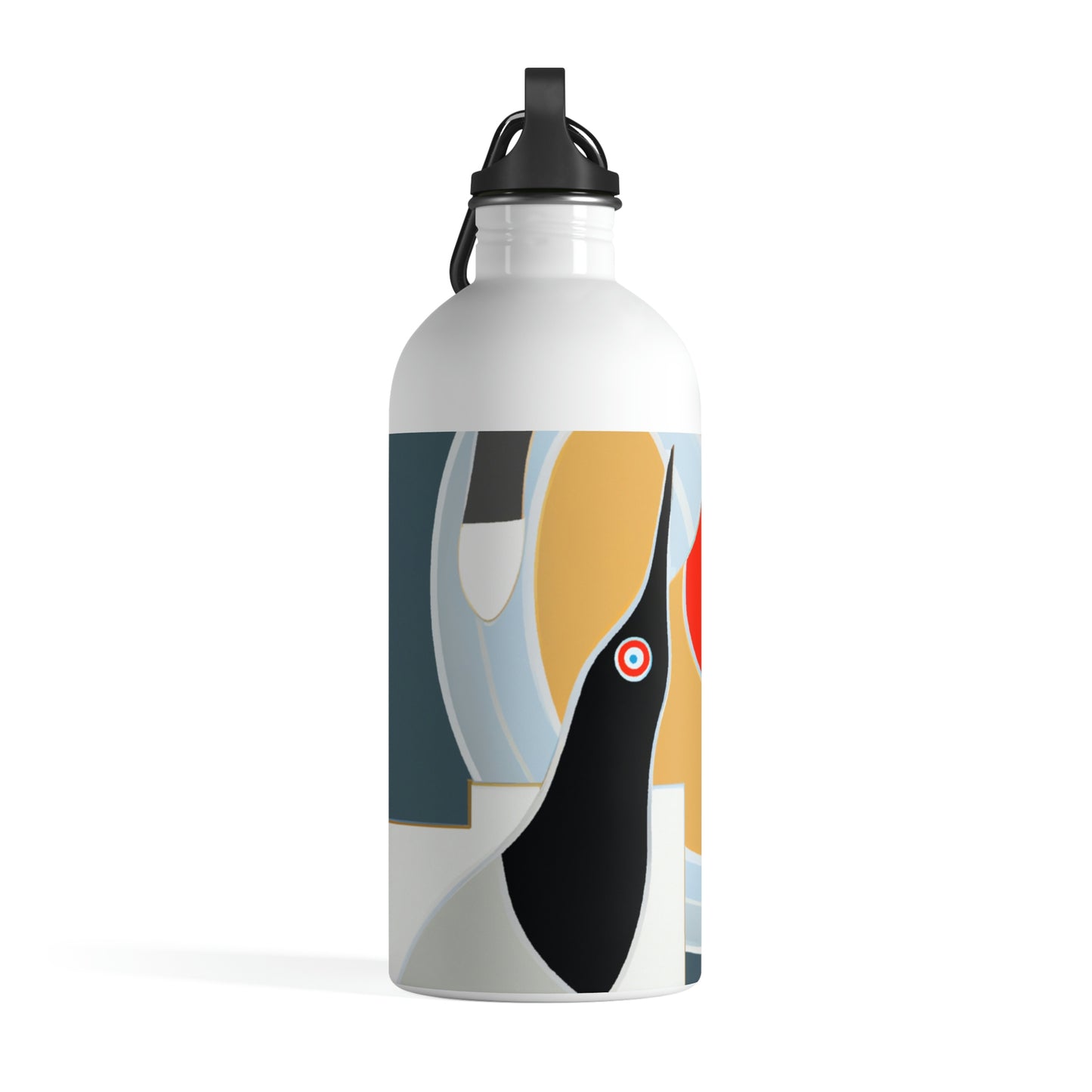 "A Salty Sea Tale: An Unexpected Encounter with an Unusual Creature" - The Alien Stainless Steel Water Bottle