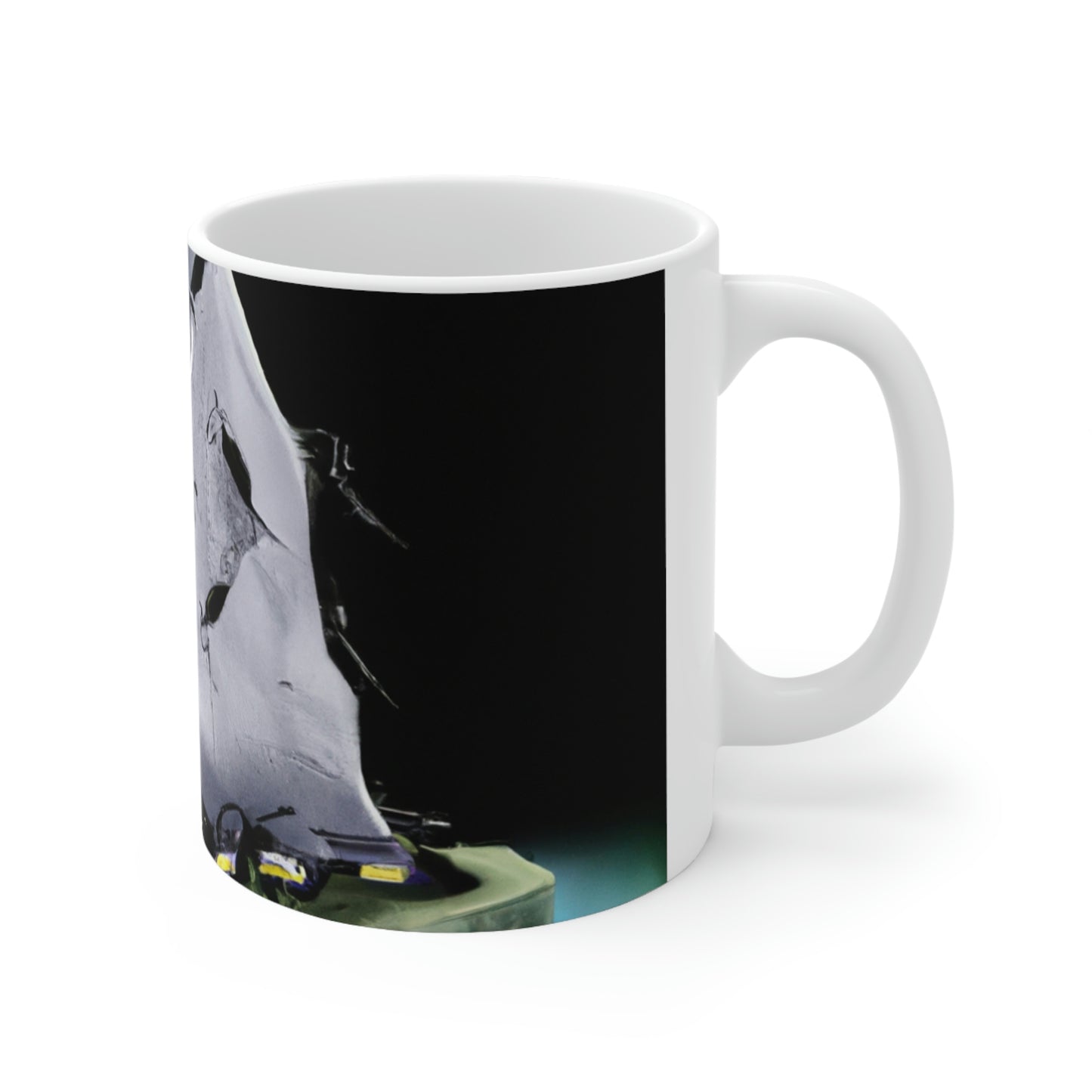 "The Glowing Stone Menace" - The Alien Ceramic Mug 11 oz