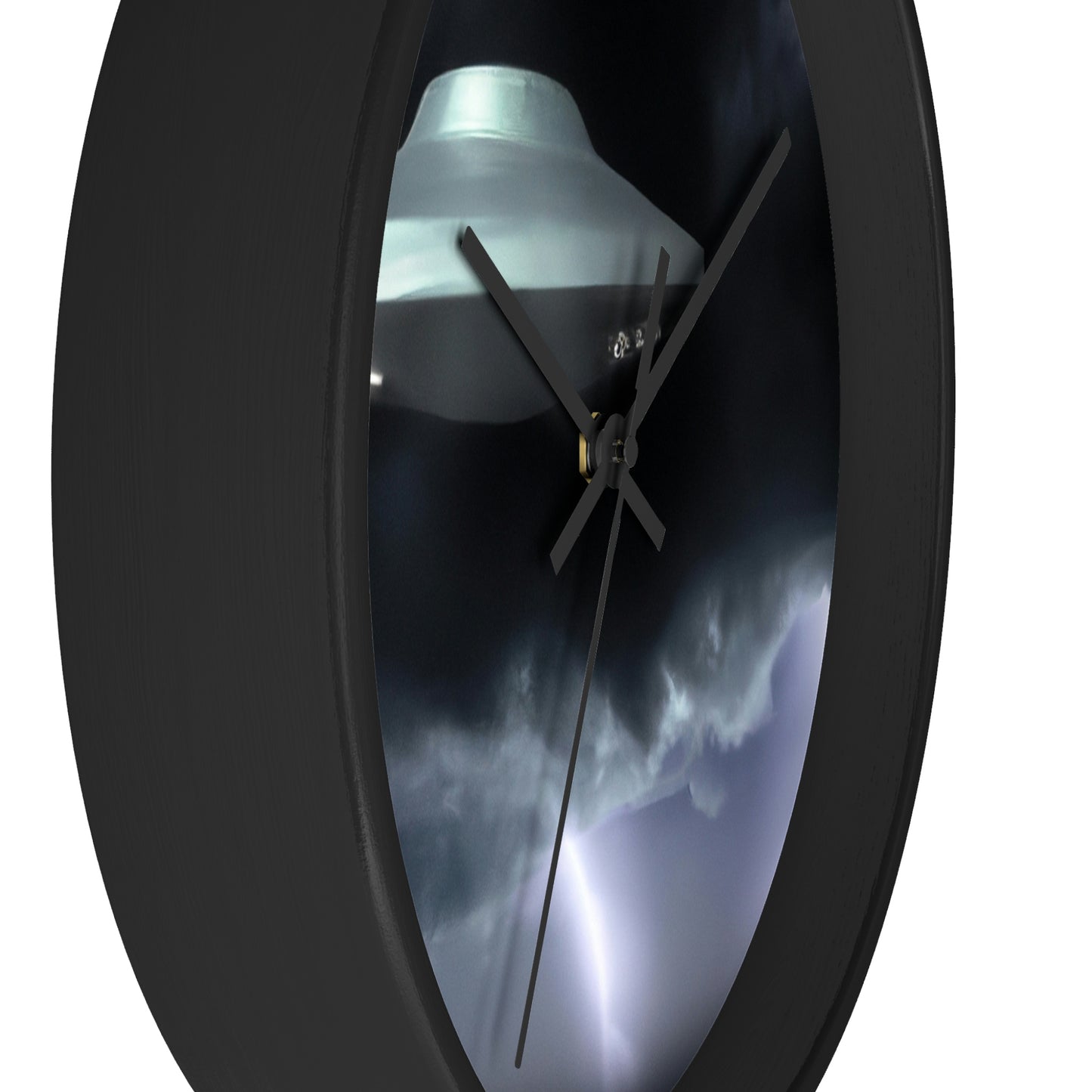 "Stormy Encounter" - The Alien Wall Clock