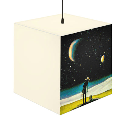 "Eine verlorene Seele, die mit dem Himmel verbunden ist" - Die Alien Light Cube Lampe